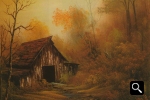 Painting of ‘Old Weathered Barn’